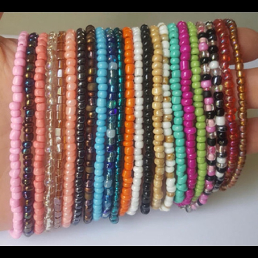 Custom Seed Bead Bracelets
